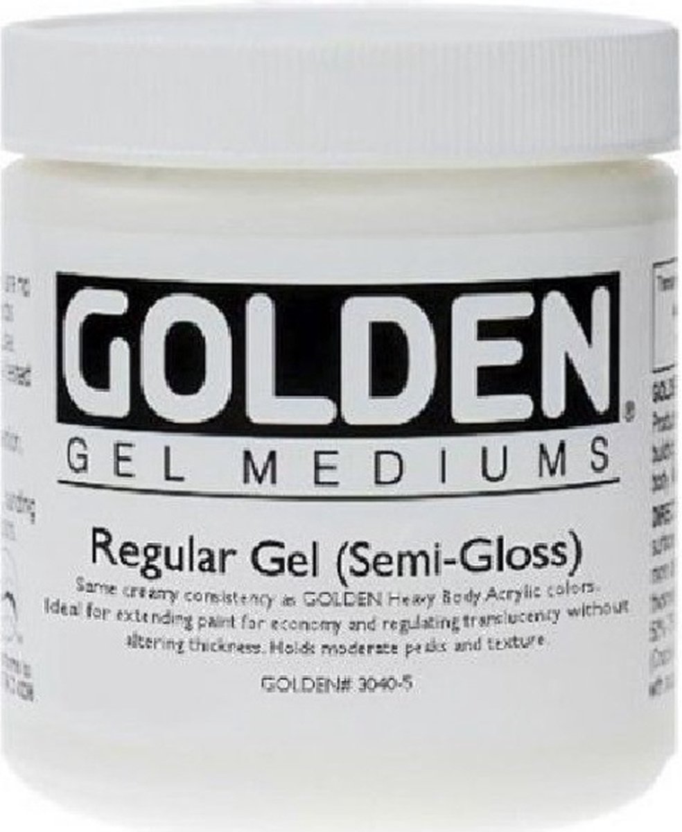   | Gel Mediums | Regular Gel (Semi- Gloss) | Pot á 237ml
